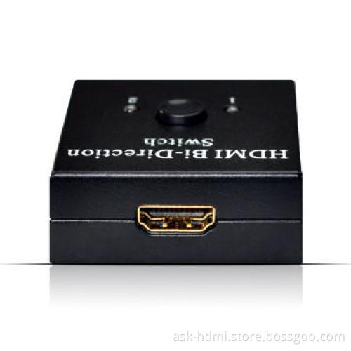 2x1 audio/video HDMI switcher